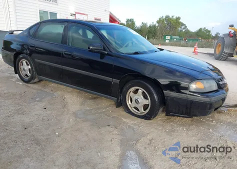 2003 Chevrolet Impala from USA, damaged, VIN 2G1WF52K339292153